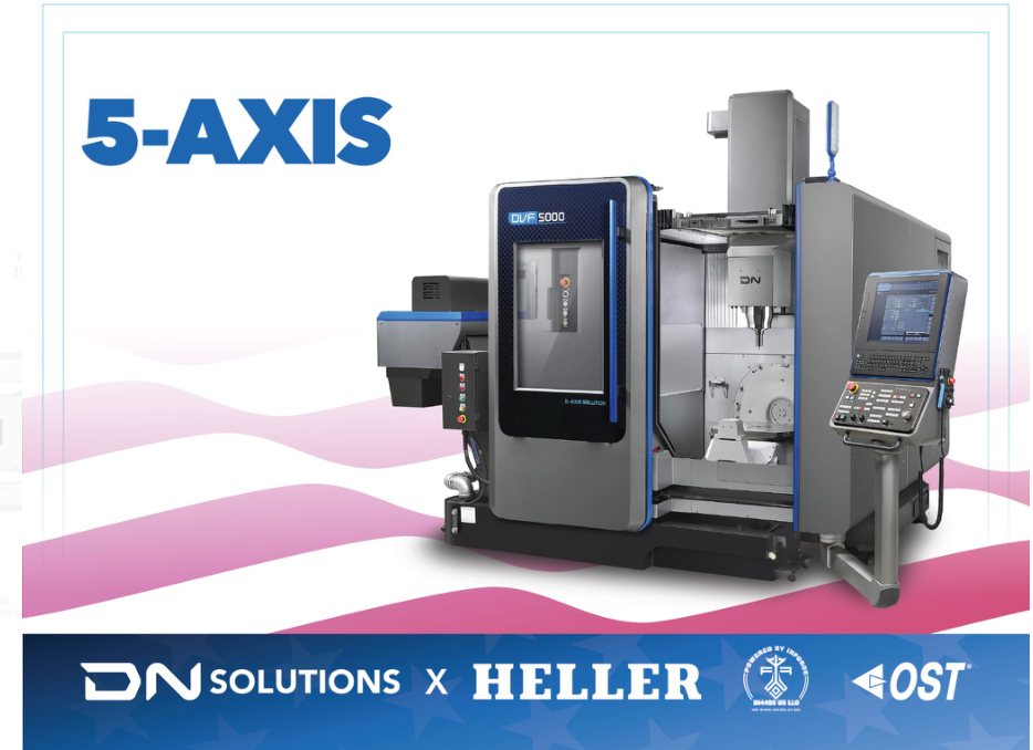 5-axis manufacturing system
